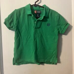 Chaps Green Polo Shirt Vibrant Classic Style